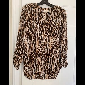 Chico’s Animal Print Blouse 💥SALE💥